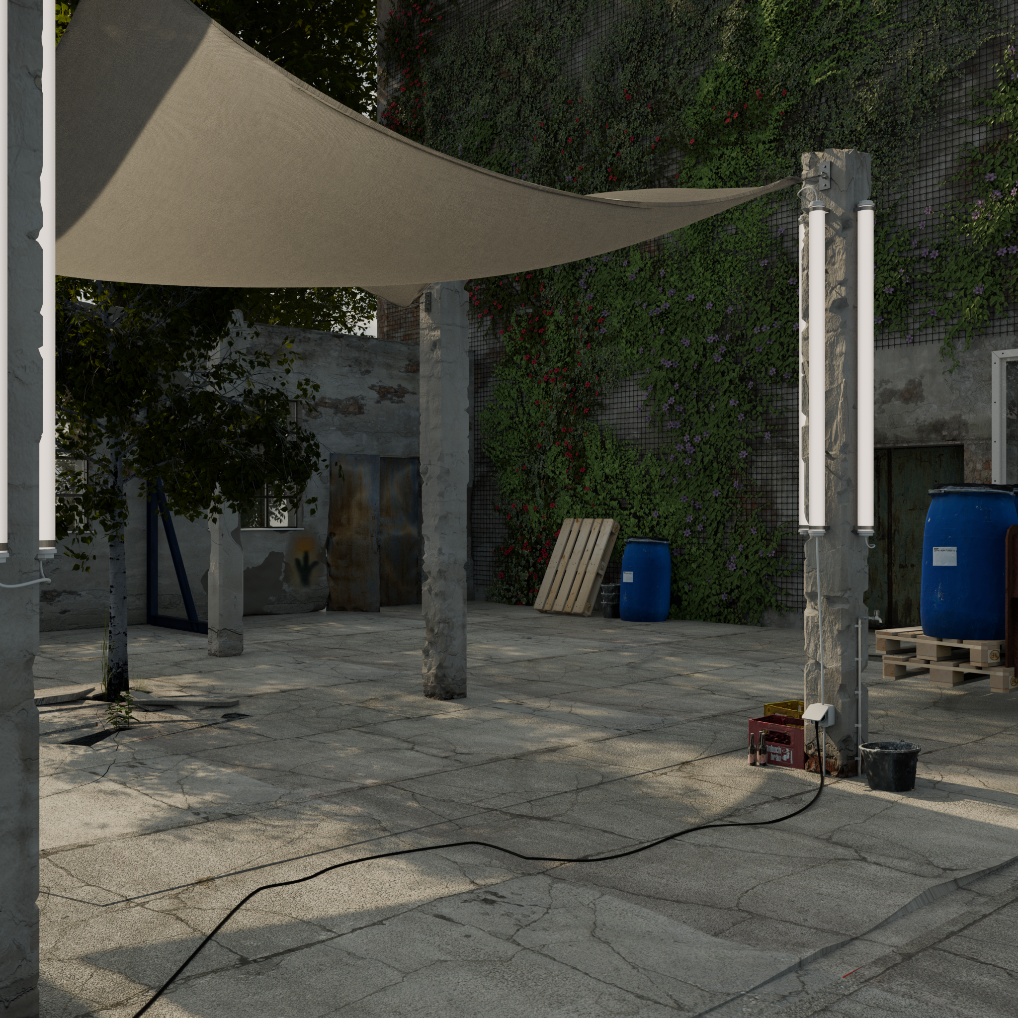 Newly generated Outdoor Space